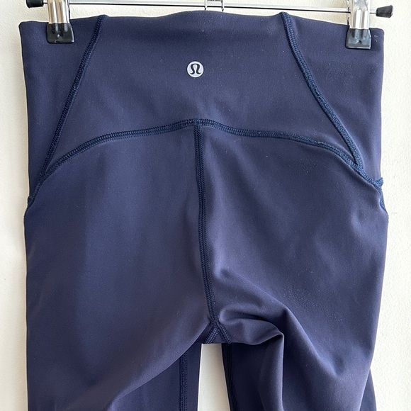 Lululemon Revitalize Crop Leggings, Blue, Cropped Leggings, Size 4 - Picture 13 of 16